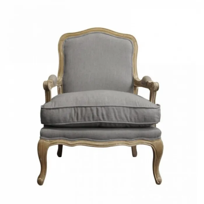 Кресло French Provence ArmChair Shebbi Grey от ImperiumLoft