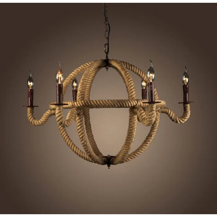 Люстра Spere 2 Loft Rope Light от ImperiumLoft