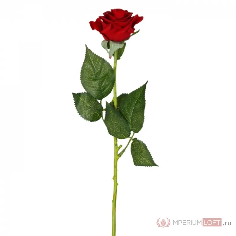 Декоративный искусственный цветок Red Rose от ImperiumLoft