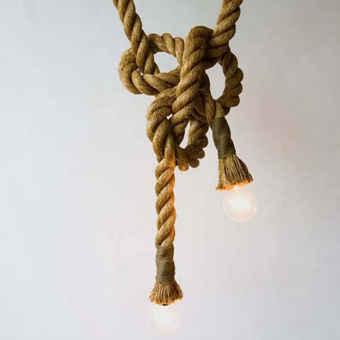 Подвесной светильник Rope Double от ImperiumLoft