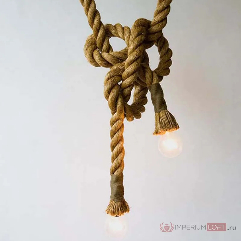 Подвесной светильник Rope Double от ImperiumLoft
