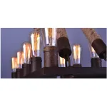 Люстра Square Mini 10 Loft Rope Light от ImperiumLoft