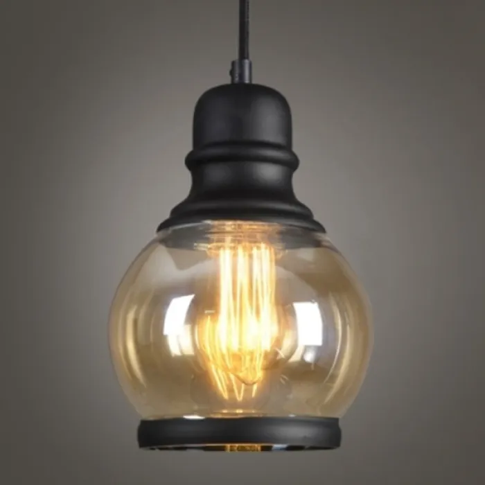 Подвесной светильник Loft Smoke Glass Pendant #2 от ImperiumLoft