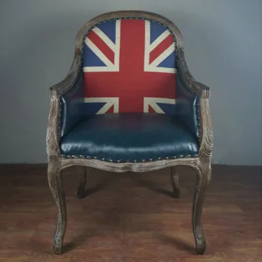 Кресло Bergere Union Jack Pattern II