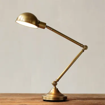 Настольная лампа Brass Vintage Loft Table Lamp от ImperiumLoft