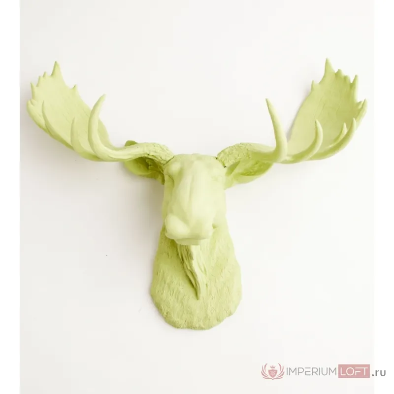 Голова лося - Мятно-зеленая от ImperiumLoft