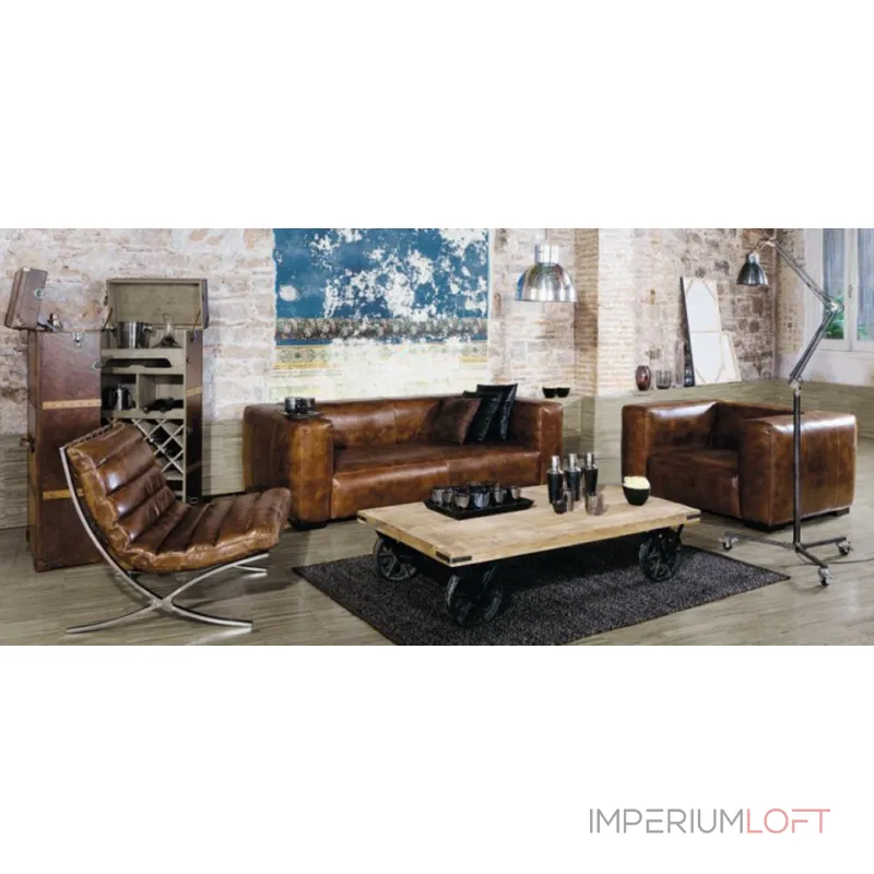Кофейный стол на колесах Rollcouch Coffee Table