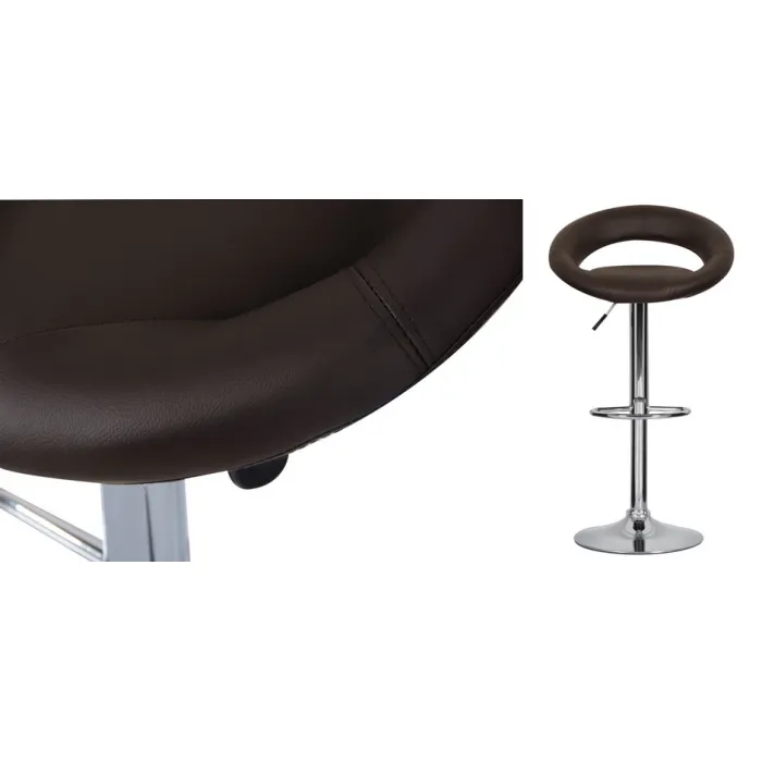 Барный стул Ring Dark Brown от ImperiumLoft