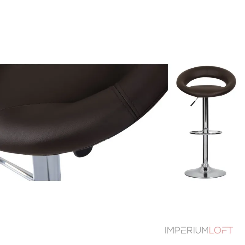 Барный стул Ring Dark Brown