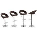 Барный стул Ring Dark Brown от ImperiumLoft