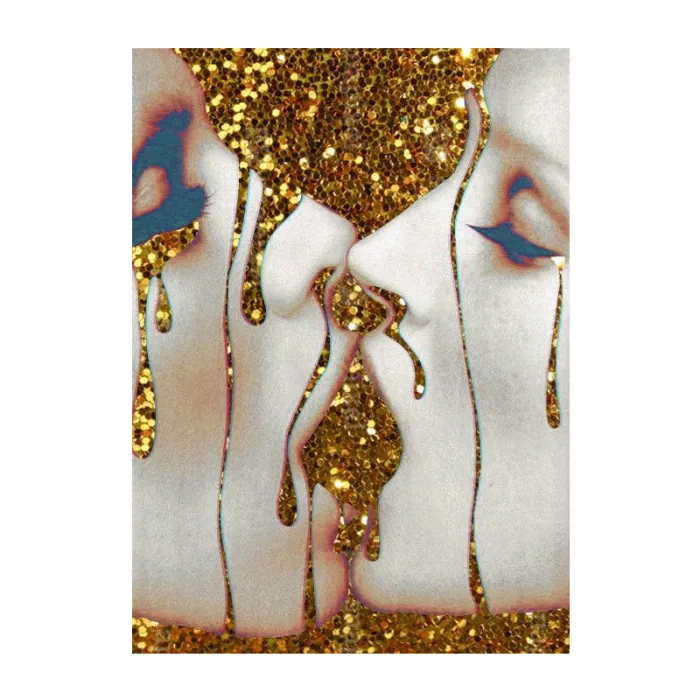 Картина Golden Kiss от ImperiumLoft