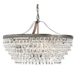 Люстра Clarissa Glass Drop Petite Round Chandelier от ImperiumLoft