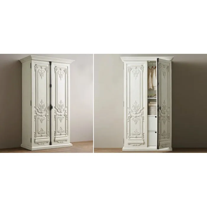 Шкаф French Distressed White от ImperiumLoft