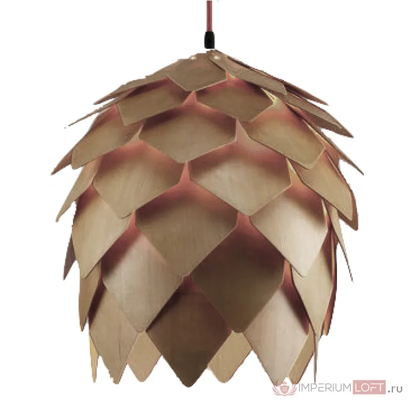 Подвесной светильник Crimea Pine Cone natural wood D40 от ImperiumLoft