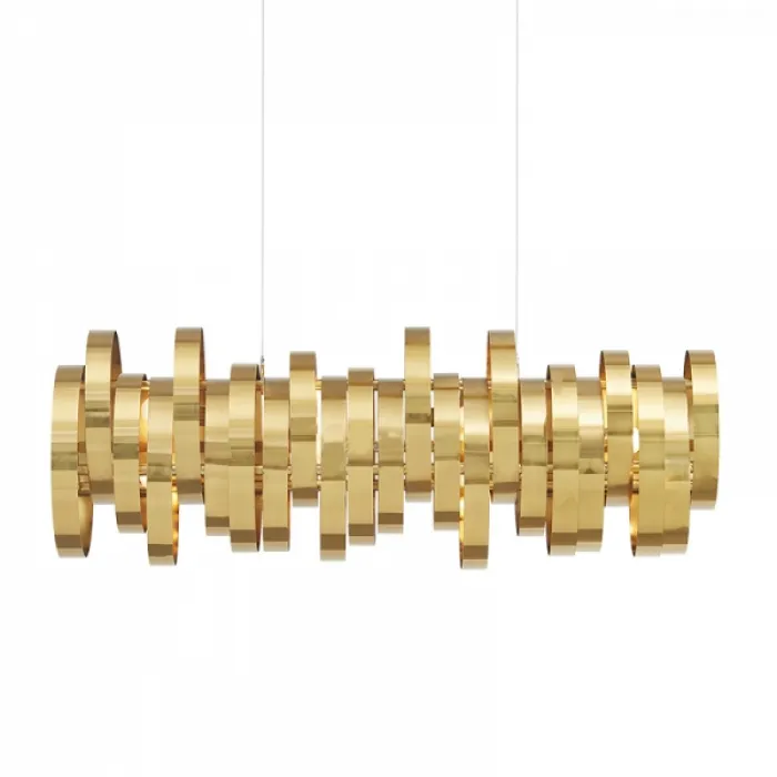 Люстра Brass Belts Chandelier от ImperiumLoft