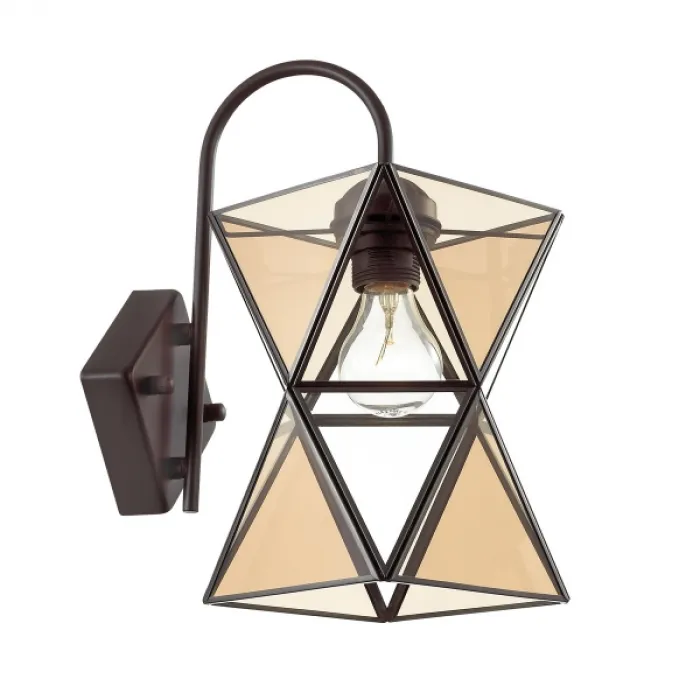 Бра PolyPyramid Glass Bra Cognac от ImperiumLoft