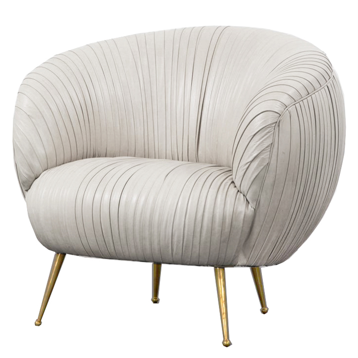 Кресло Kelly Wearstler SOUFFLE CHAIR - RUCHED Milk от ImperiumLoft