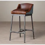 Барный стул Iron Scaffold Bar stool brown от ImperiumLoft