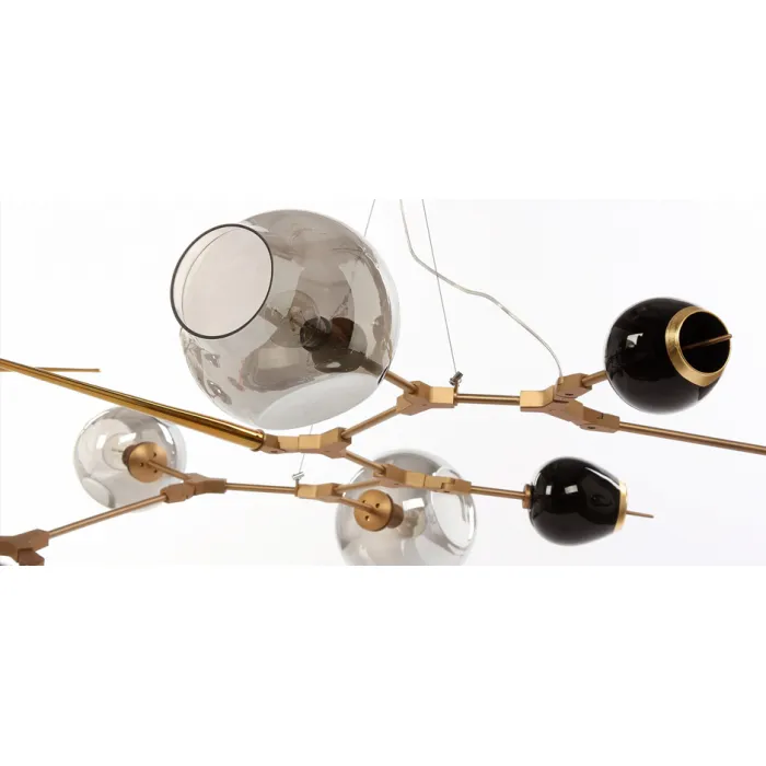 ЛЮСТРА Chandelier bubbles and thorns 6 плафонов от ImperiumLoft