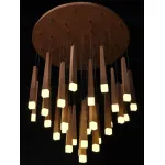 Люстра Wooden Glowworm Round от ImperiumLoft