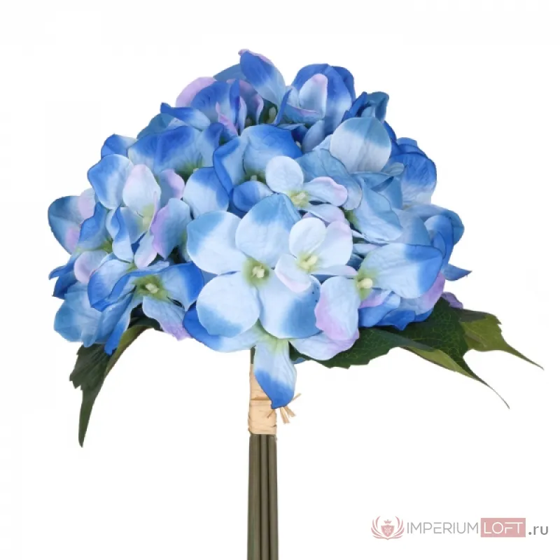 Декоративный искусственный цветок Blue Hydrangea от ImperiumLoft