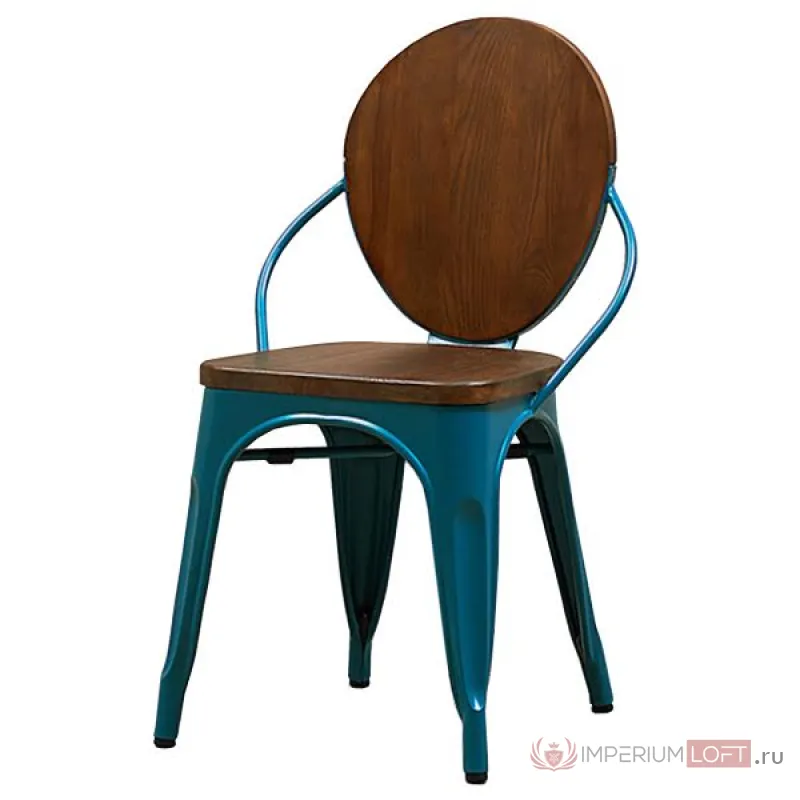 Стул Tolix chair Wooden Turquoise от ImperiumLoft