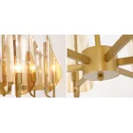 Люстра Chandelier Max Ingrand Fontana Arte Amber glass от ImperiumLoft