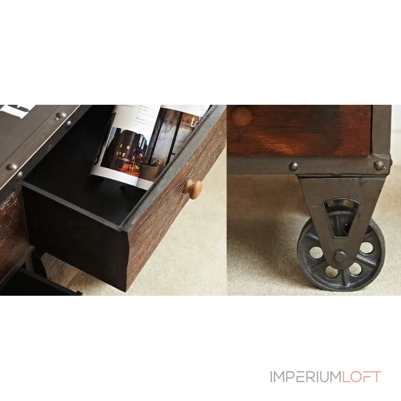 Комод Rolling Loft Industrial
