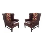 Кресло Leather Аrmchair Union Jack
