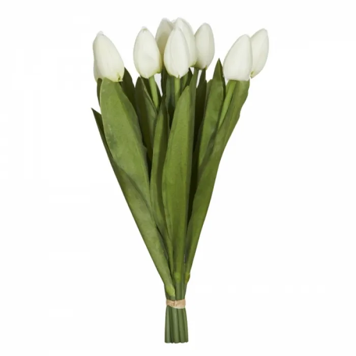 Декоративный искусственный цветок Bouquet Of White Tulips от ImperiumLoft