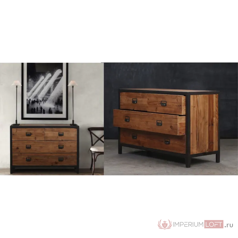 Комод Loft Industrial Iron от ImperiumLoft
