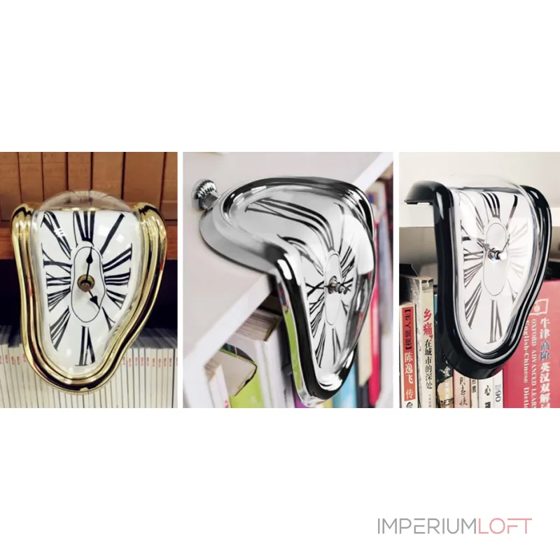 Часы Salvador Dali Soft Clock black Часы Salvador Dali Soft Clock black