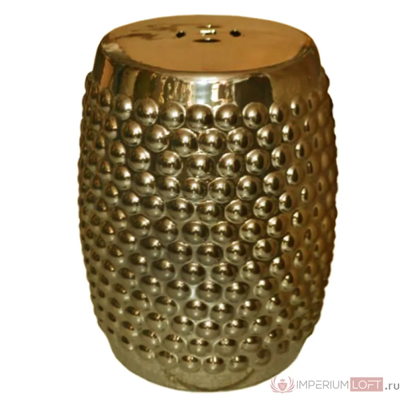Золотой китайский табурет ceramic garden stool Gold от ImperiumLoft