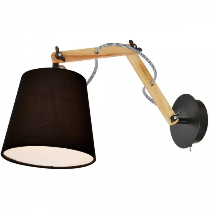 Бра Woodland Wall Black от ImperiumLoft
