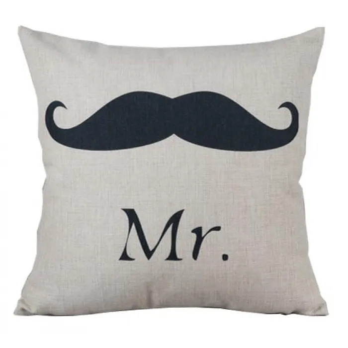 Подушка Mr. mustache от ImperiumLoft