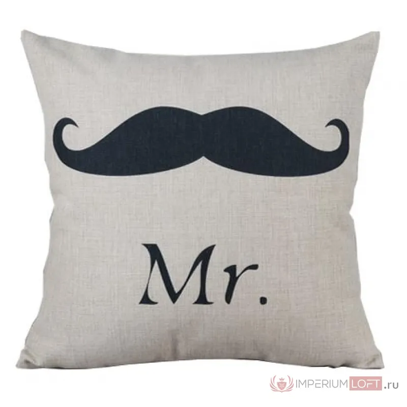 Подушка Mr. mustache от ImperiumLoft