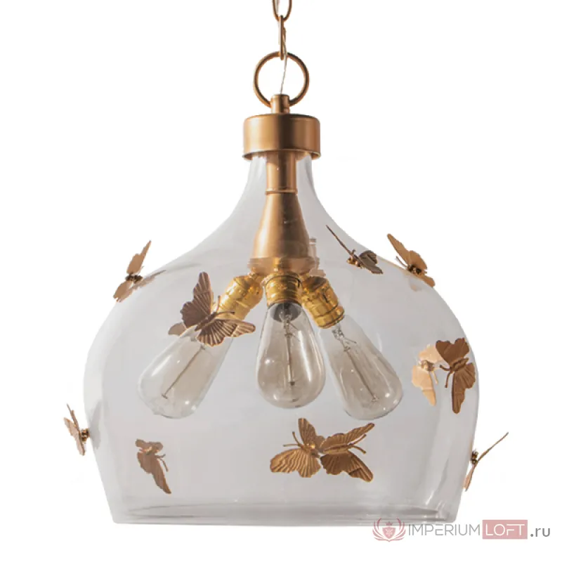 Подвесной светильник Gold Butterfly 3 от ImperiumLoft