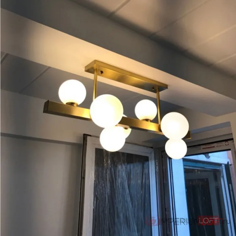 Люстра на штанге Hinsdale 5L 16 balls