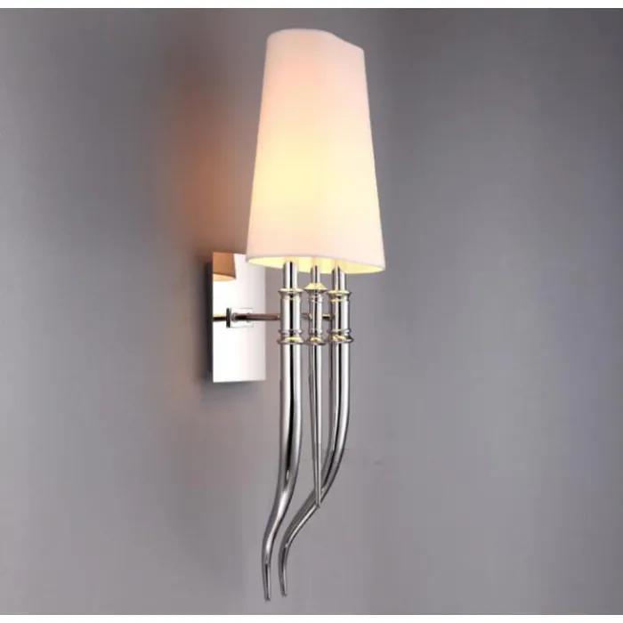 Настенный светильник Crystal Light Brunilde Ipe Cavalli H72 Silver/White от ImperiumLoft