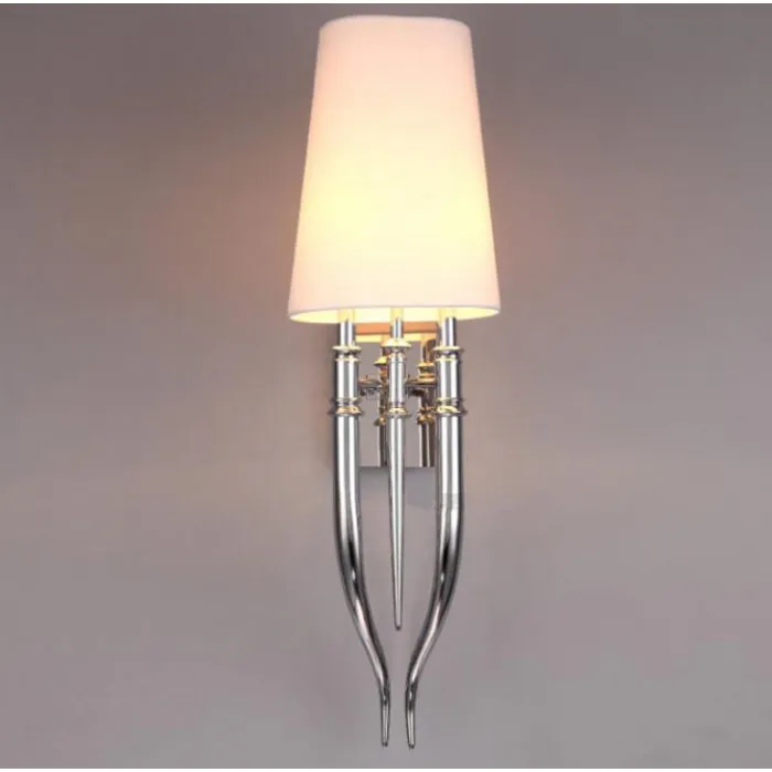 Настенный светильник Crystal Light Brunilde Ipe Cavalli H72 Silver/White от ImperiumLoft