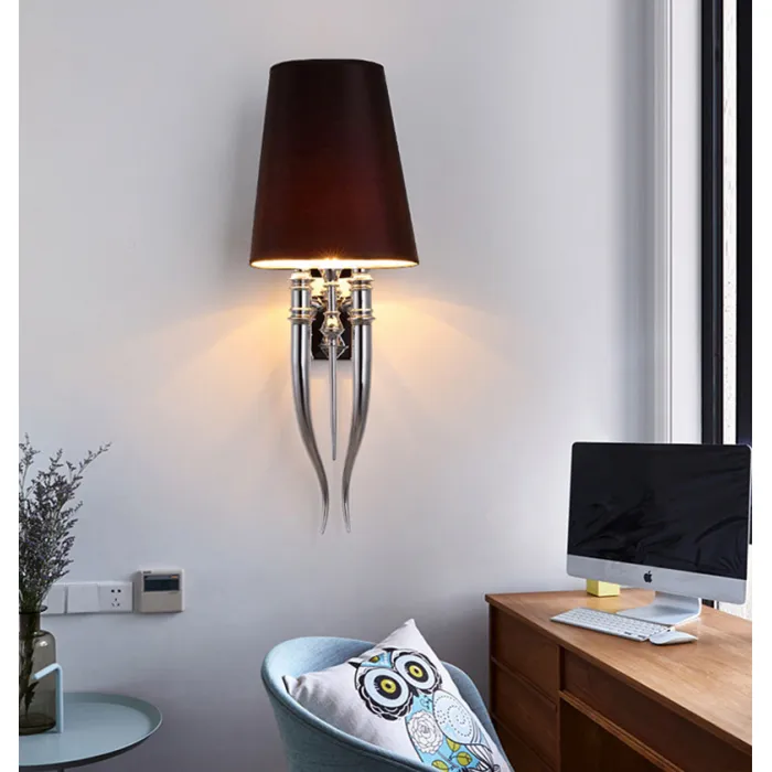 Настенный светильник Crystal Light Brunilde Ipe Cavalli H72 Silver/White от ImperiumLoft