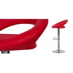 Барный стул Ring Dark Red от ImperiumLoft