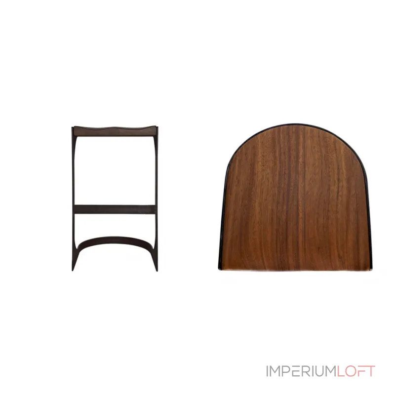 Барный стул Industrial Loft Modern Wood Bar Stool