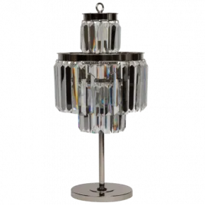 Настольная лампа 1920S Odeon Mirror Glass Table Lamp Three-Level
