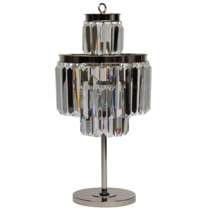 Настольная лампа 1920S Odeon Mirror Glass Table Lamp Three-Level от ImperiumLoft