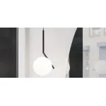 Светильник Flos IC Lighting Black Pendant Lamp от ImperiumLoft