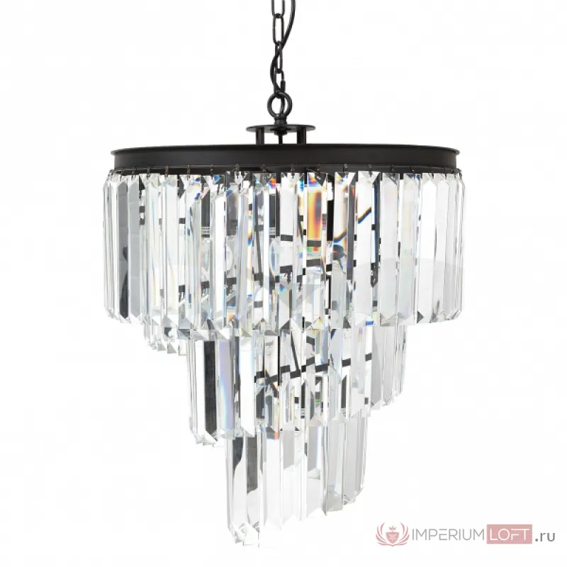 Люстра RH 1920s Odeon Clear Glass Spiral Chandelier - 3 rings от ImperiumLoft