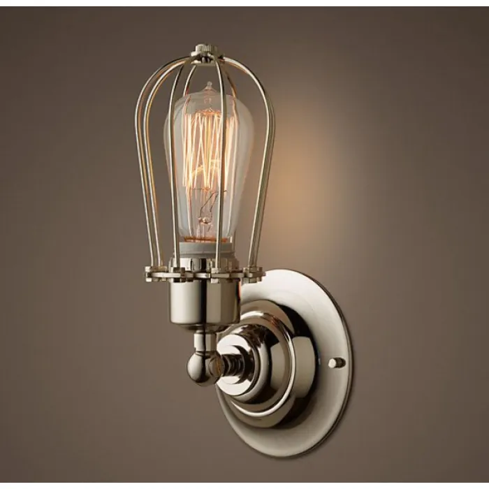 Бра Marconi Cage Nickel от ImperiumLoft