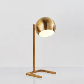 Настольная лампа Pietro Brass table lamp