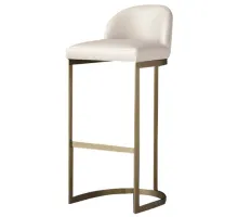 Барный стул  Barrel Back Counter Stool Milk